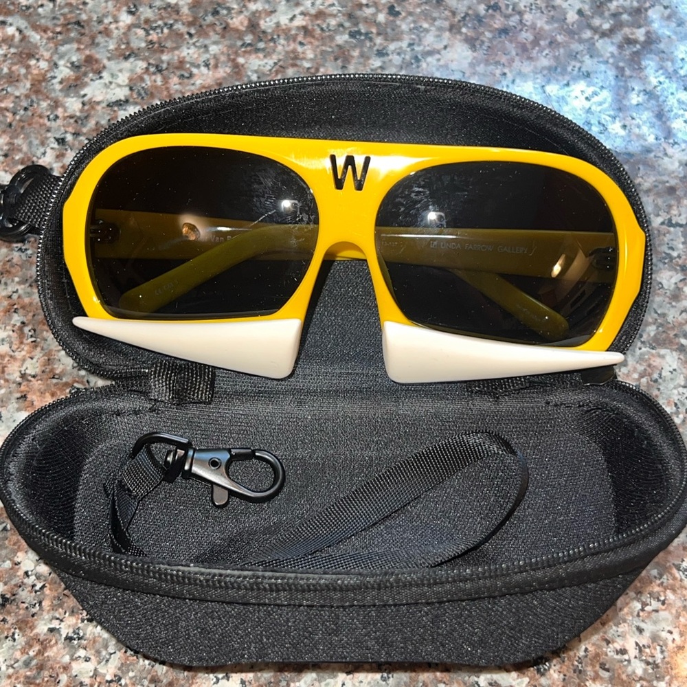 Walter Van Beirendonck Sunglasses Special Yellow and Grey - Durable